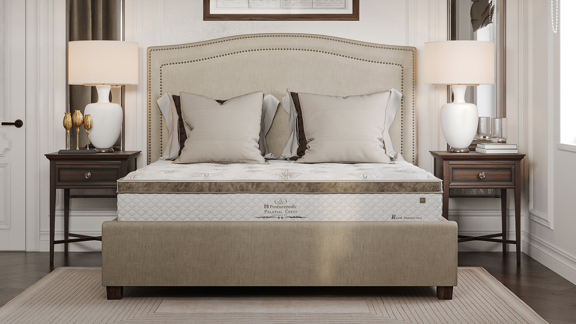 Palatial Crest Royal Elegance Luxury Mattress Sealy India