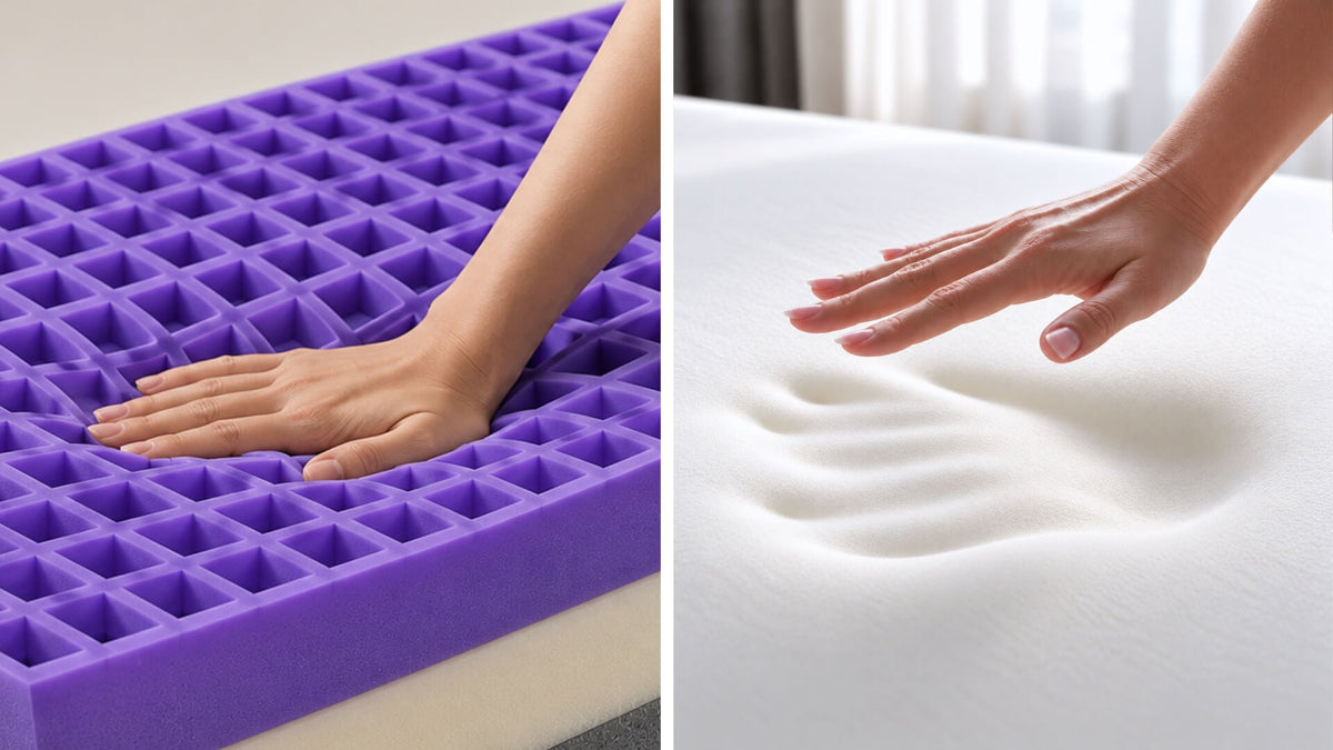 Memory foam vs grid mattress