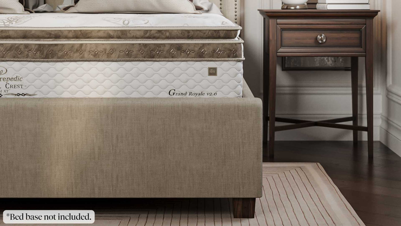 Palatial Crest Grand Royale Luxury Mattress Sealy India